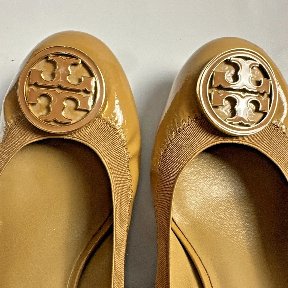 Tory Burch Quiet Luxury Old Money Preppy Wedge Pumps Women's 10 Polished Career